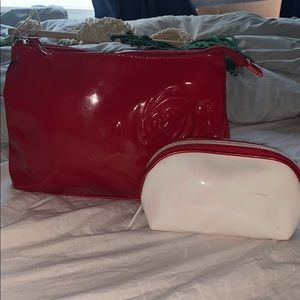 Used cosmetic bags